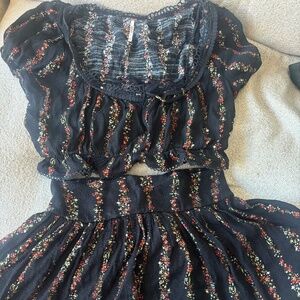 Free People Shorts and Top Set